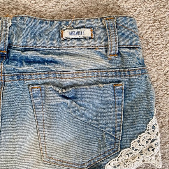 Brandy Melville Light Blue Short Shorts - Picture 8 of 11